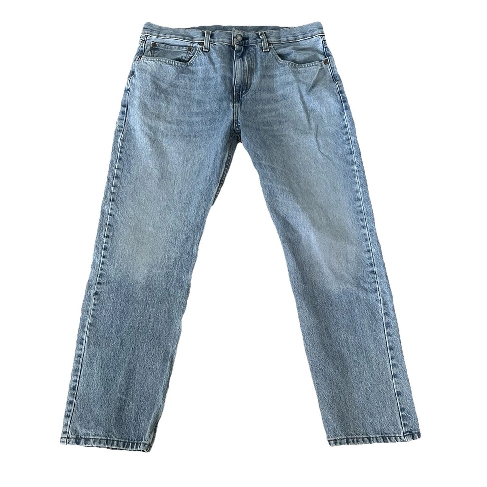 Vintage Levi's 502 Jeans Men Fits 34x30 Light Wash Relaxed Straight Denim Y2K